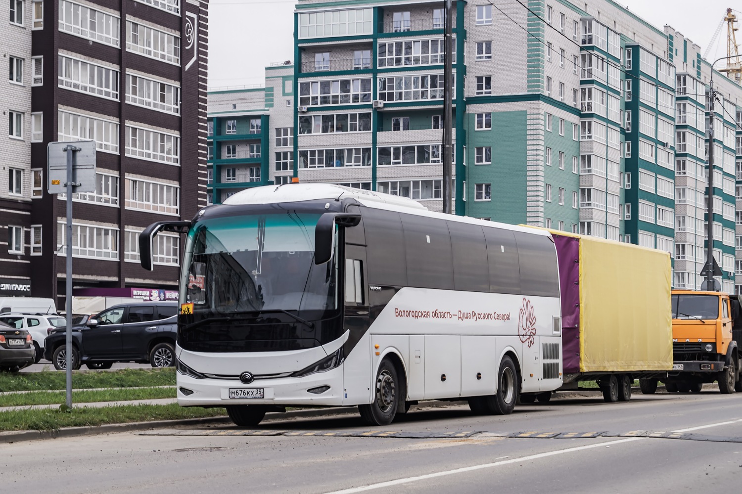 Вологодская область, Yutong C9 (ZK6947HN) № М 676 КХ 35