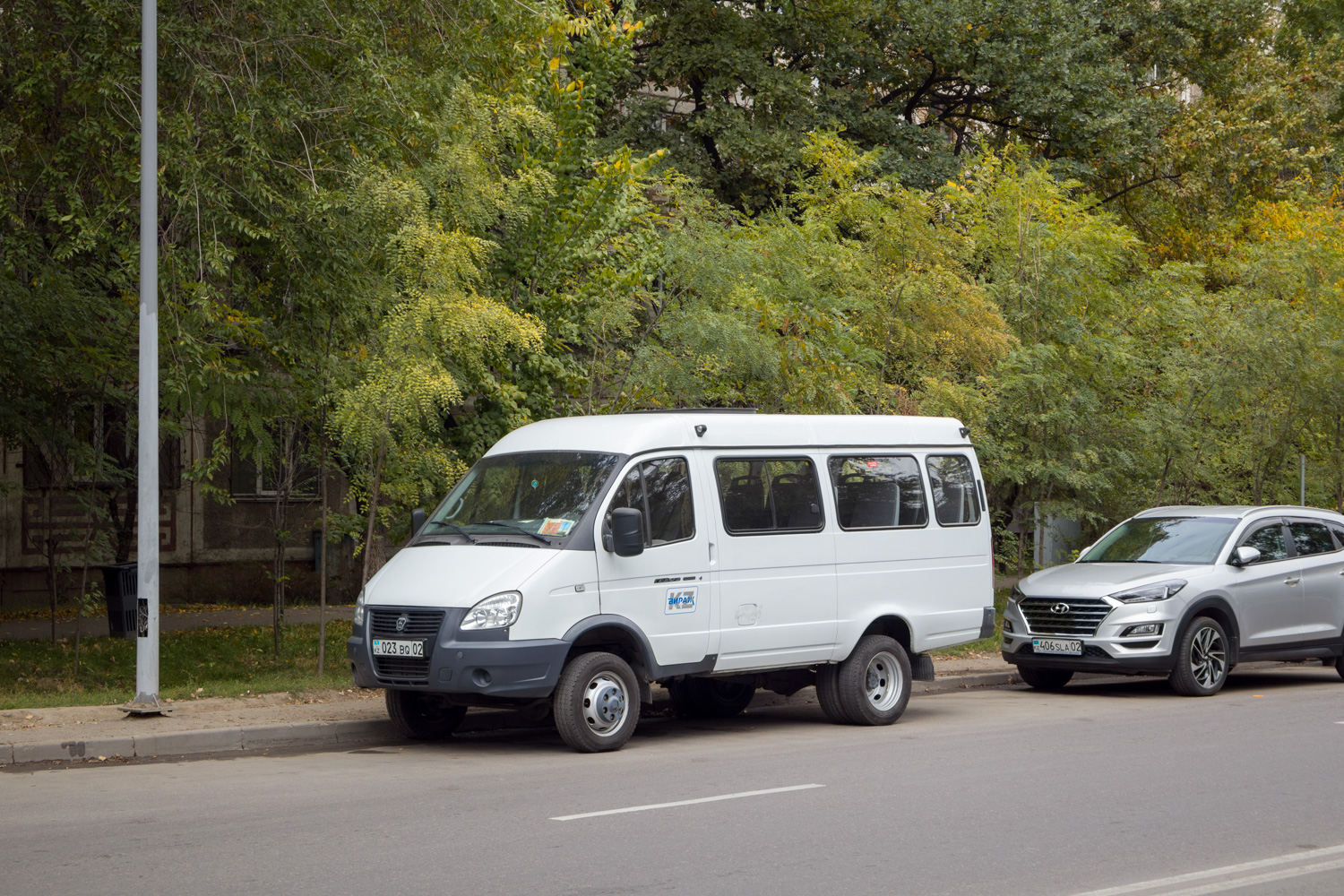 Алматы, ГАЗ-322173 (СемАЗ) № 023 BQ 02