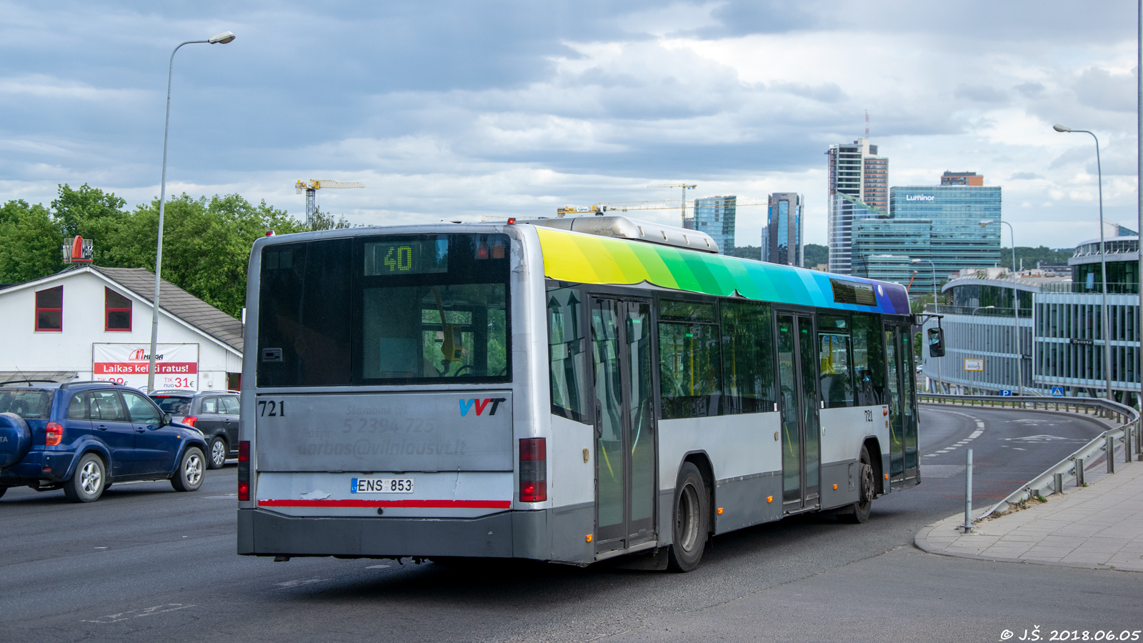 Литва, Volvo 7700 № 721