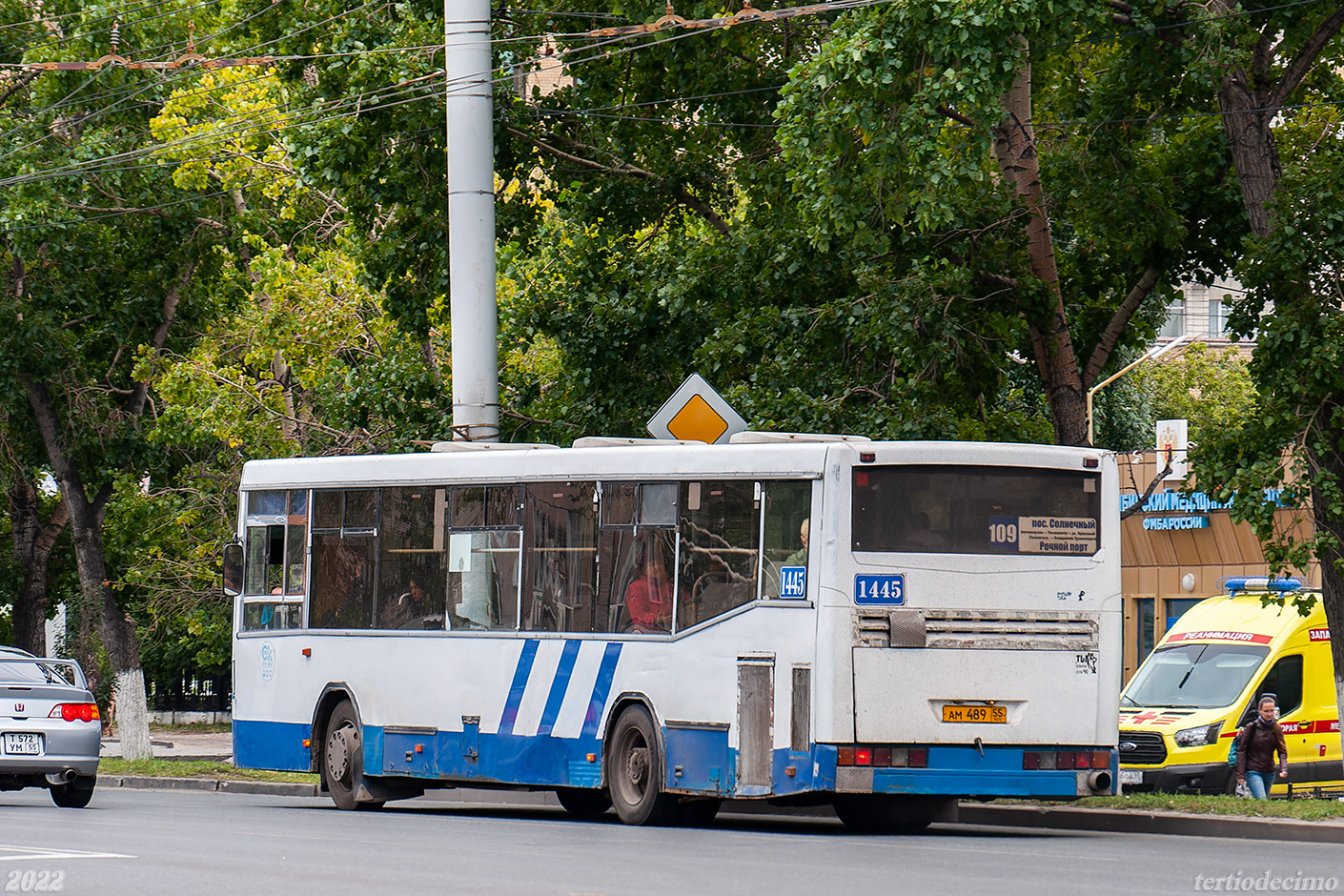 Омская область, НефАЗ-5299-20-15 № 1445