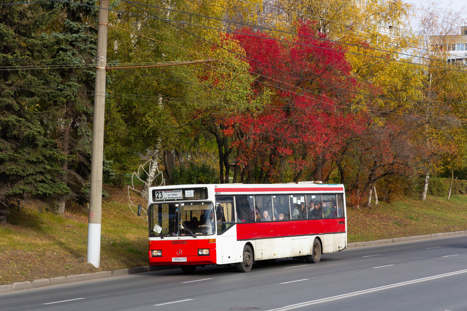 Владимирская область, Mercedes-Benz O405 № С 856 МХ 33