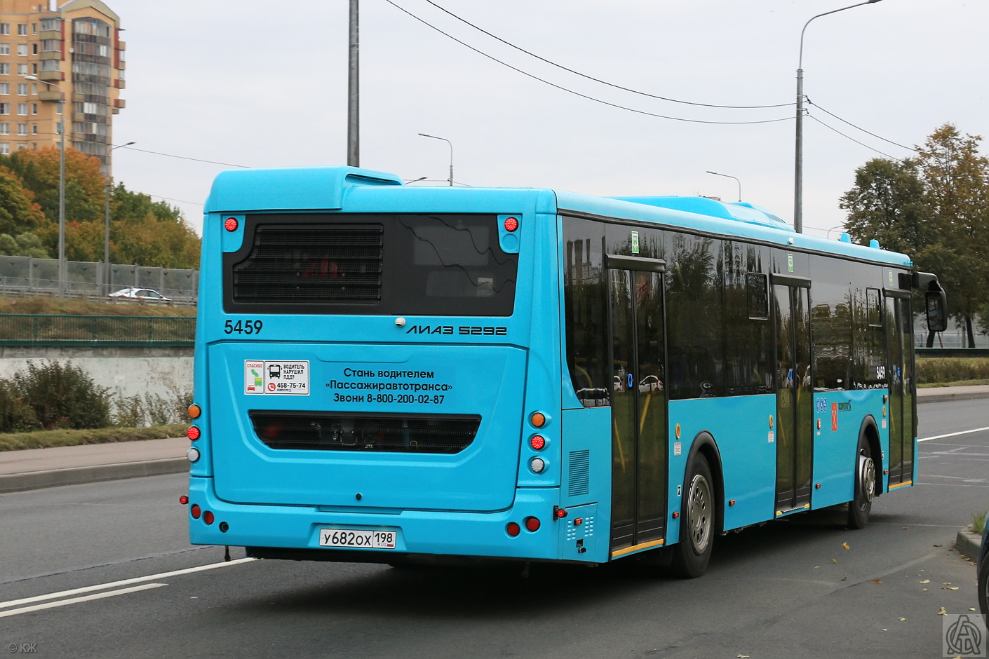 Санкт-Петербург, ЛиАЗ-5292.65 № 5459