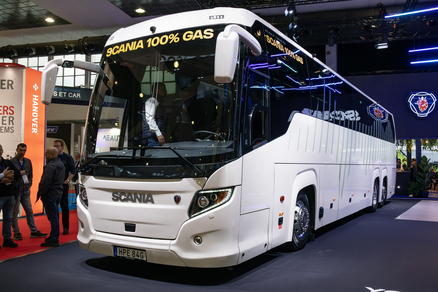 Швеция, Scania Touring HD 13.7 № HPE 84G; Бельгия — Busworld Europe 2025