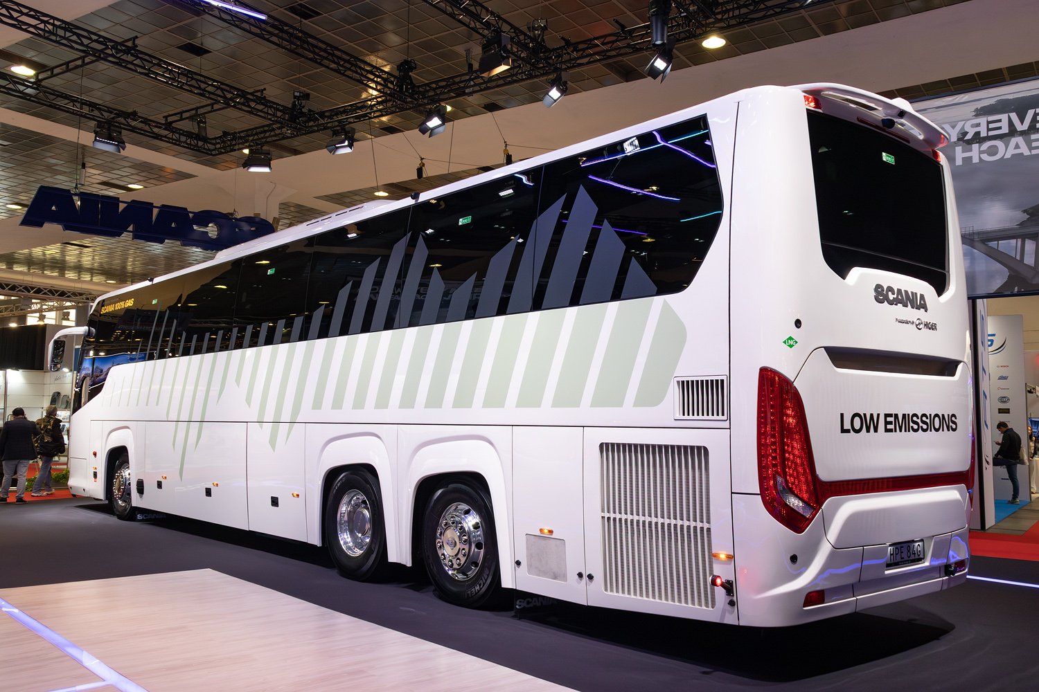 Швеция, Scania Touring HD 13.7 № HPE 84G; Бельгия — Busworld Europe 2025