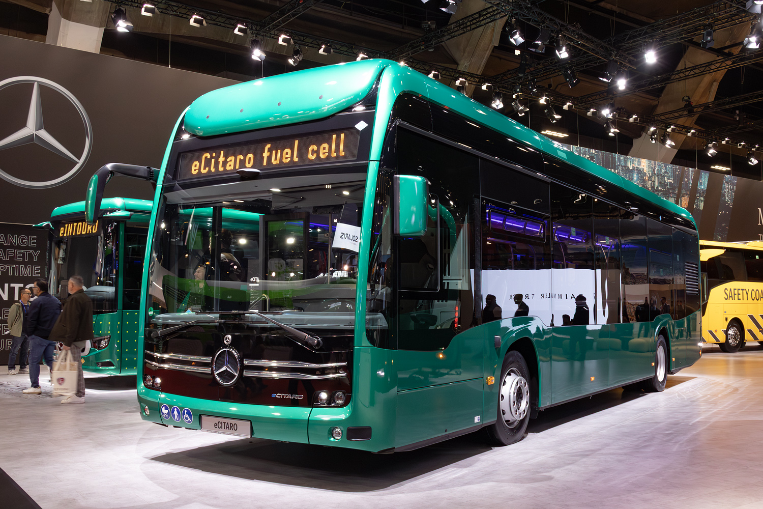 Баден-Вюртемберг, Mercedes-Benz eCitaro fuel cell № MA-MB 454; Бельгия — Busworld Europe 2025