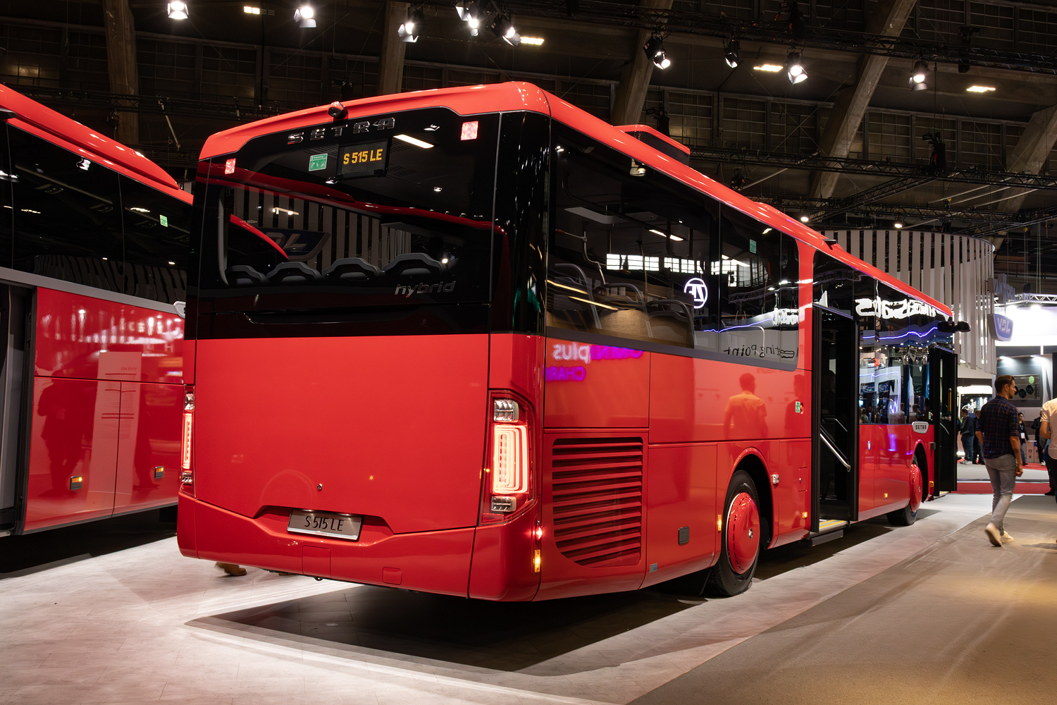 Баден-Вюртемберг, Setra S515LE hybrid № [804313]; Бельгия — Busworld Europe 2025