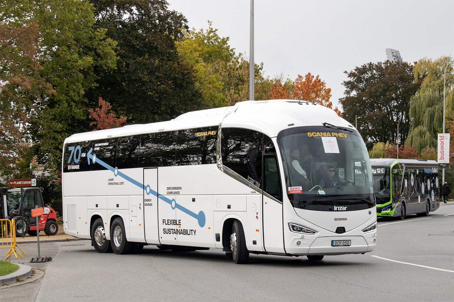 Швеция, Irizar i6S 14,98-3,7 № OCP 05D; Бельгия — Busworld Europe 2025