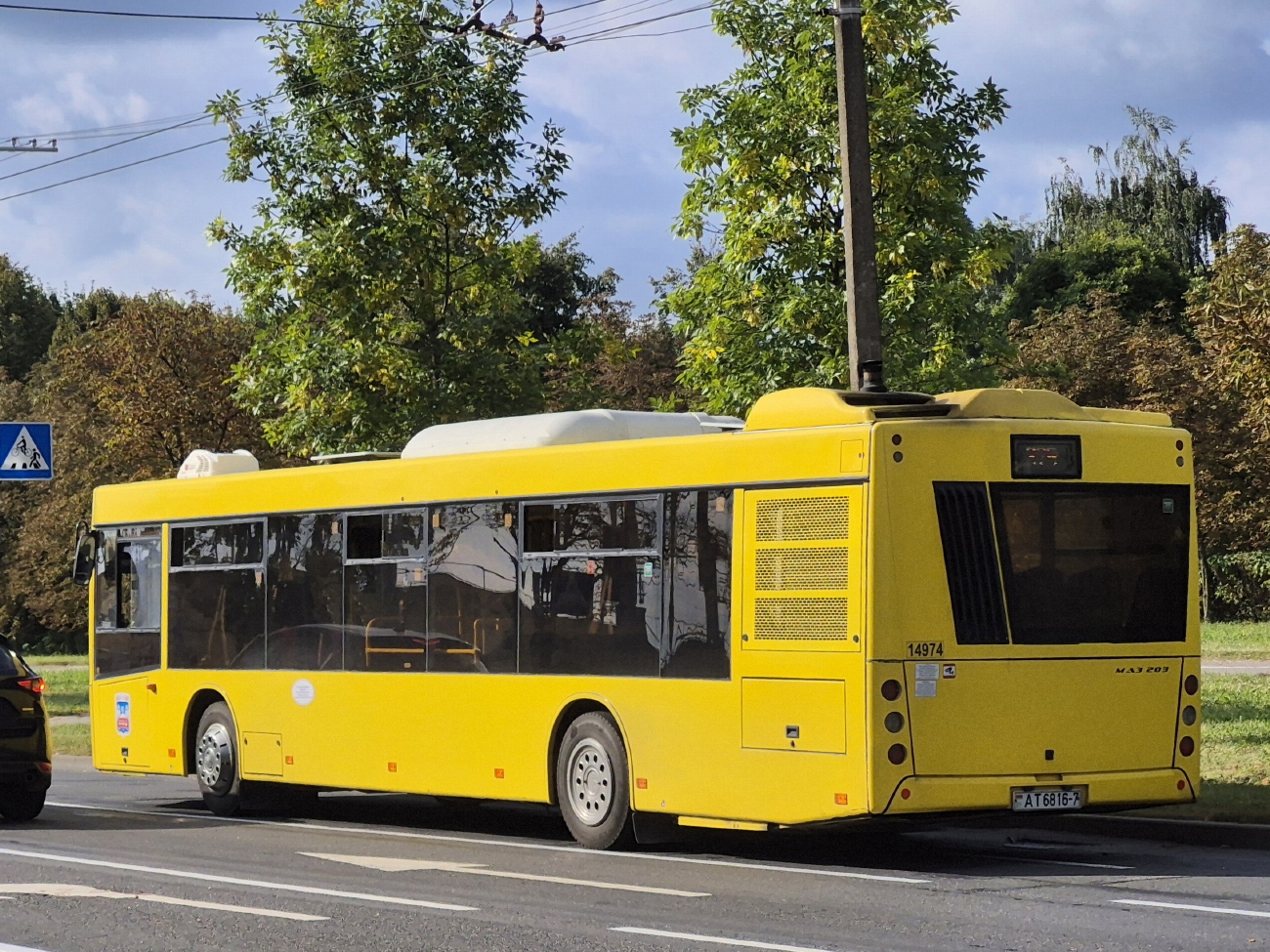 Минск, МАЗ-203.115 № 014974