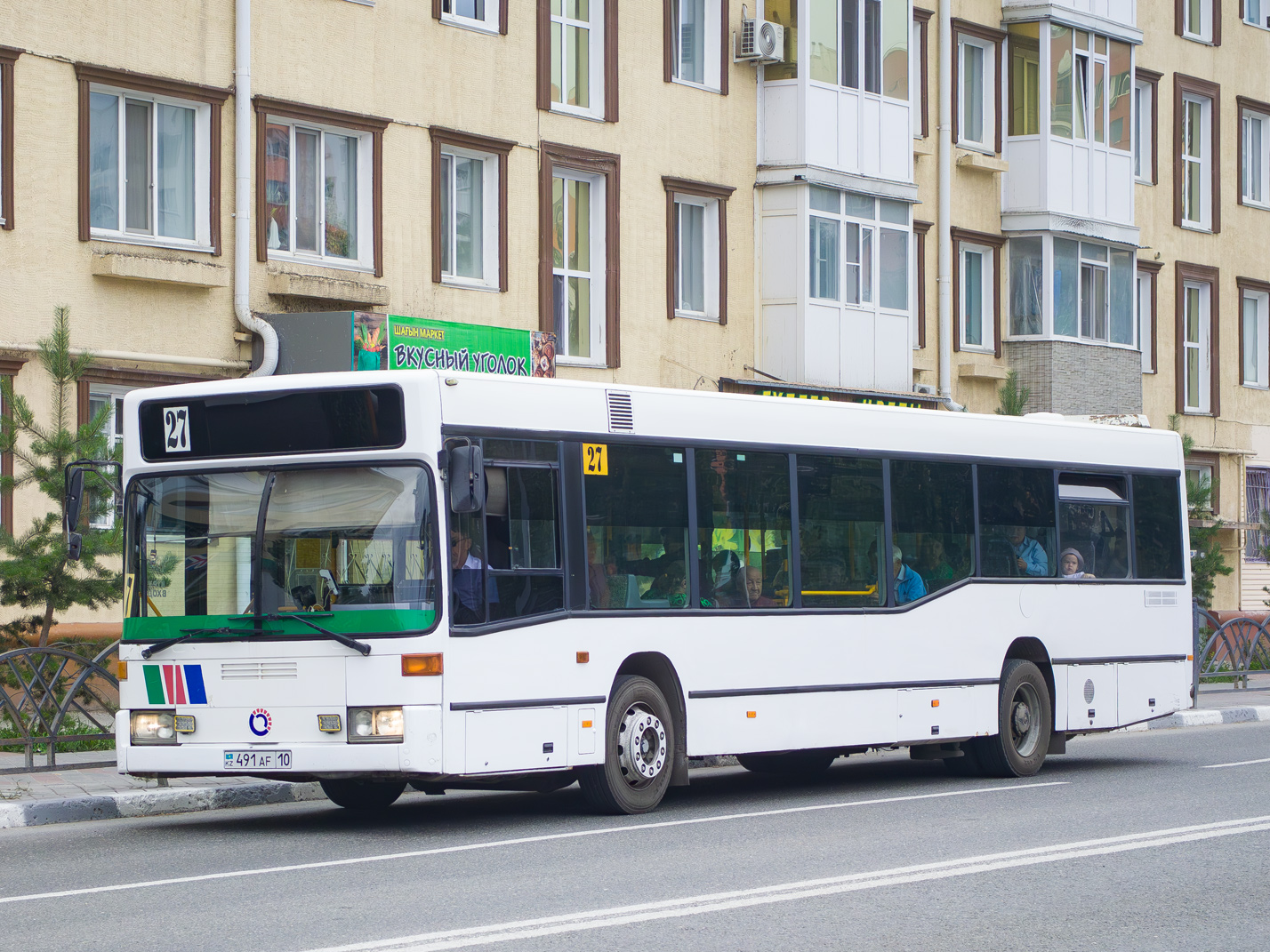 Костанайская область, Mercedes-Benz O405N2 (SAM) № 491 AF 10