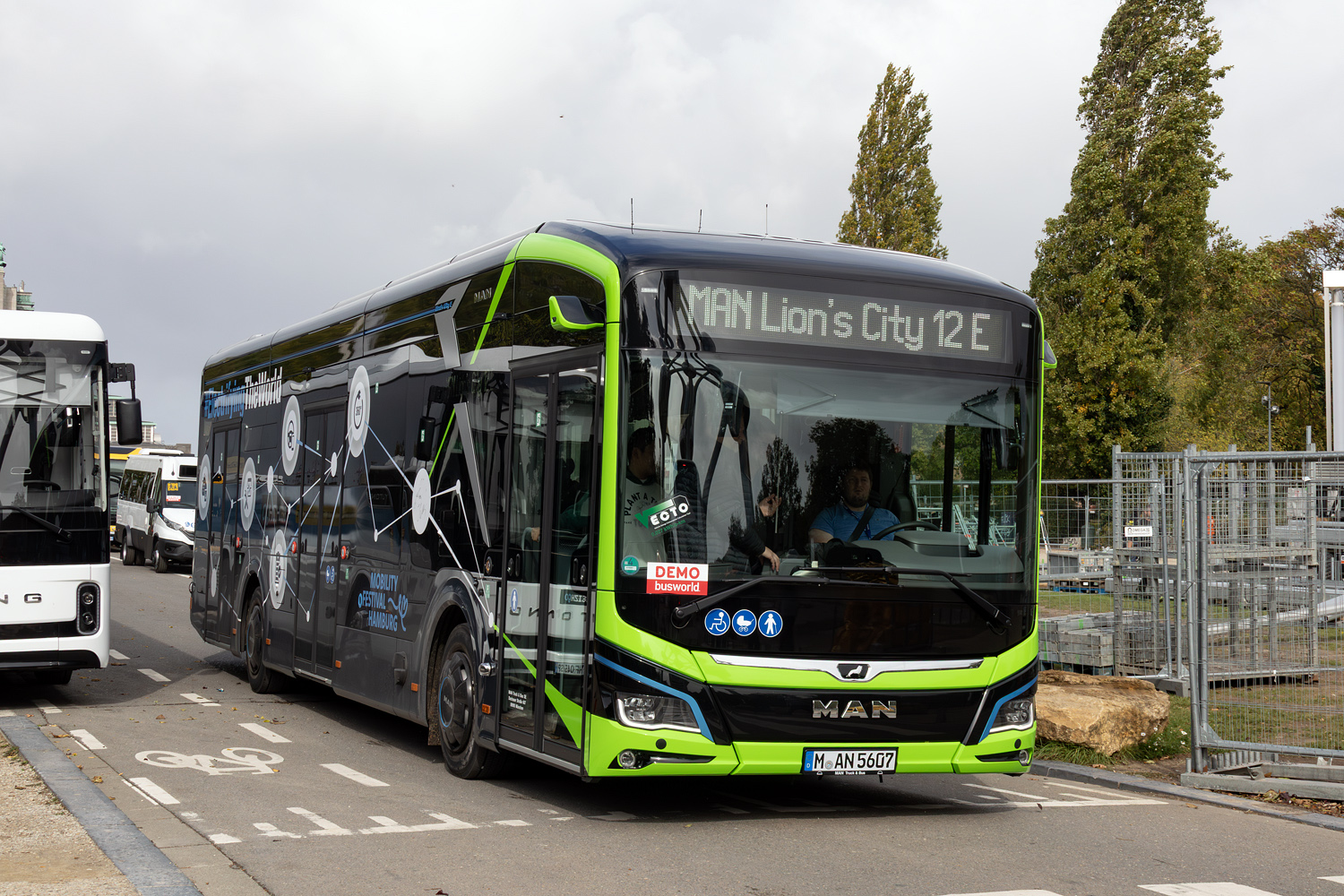 Бавария, MAN 12C Lion's City 12 E NL326 № M-AN 5607; Бельгия — Busworld Europe 2025