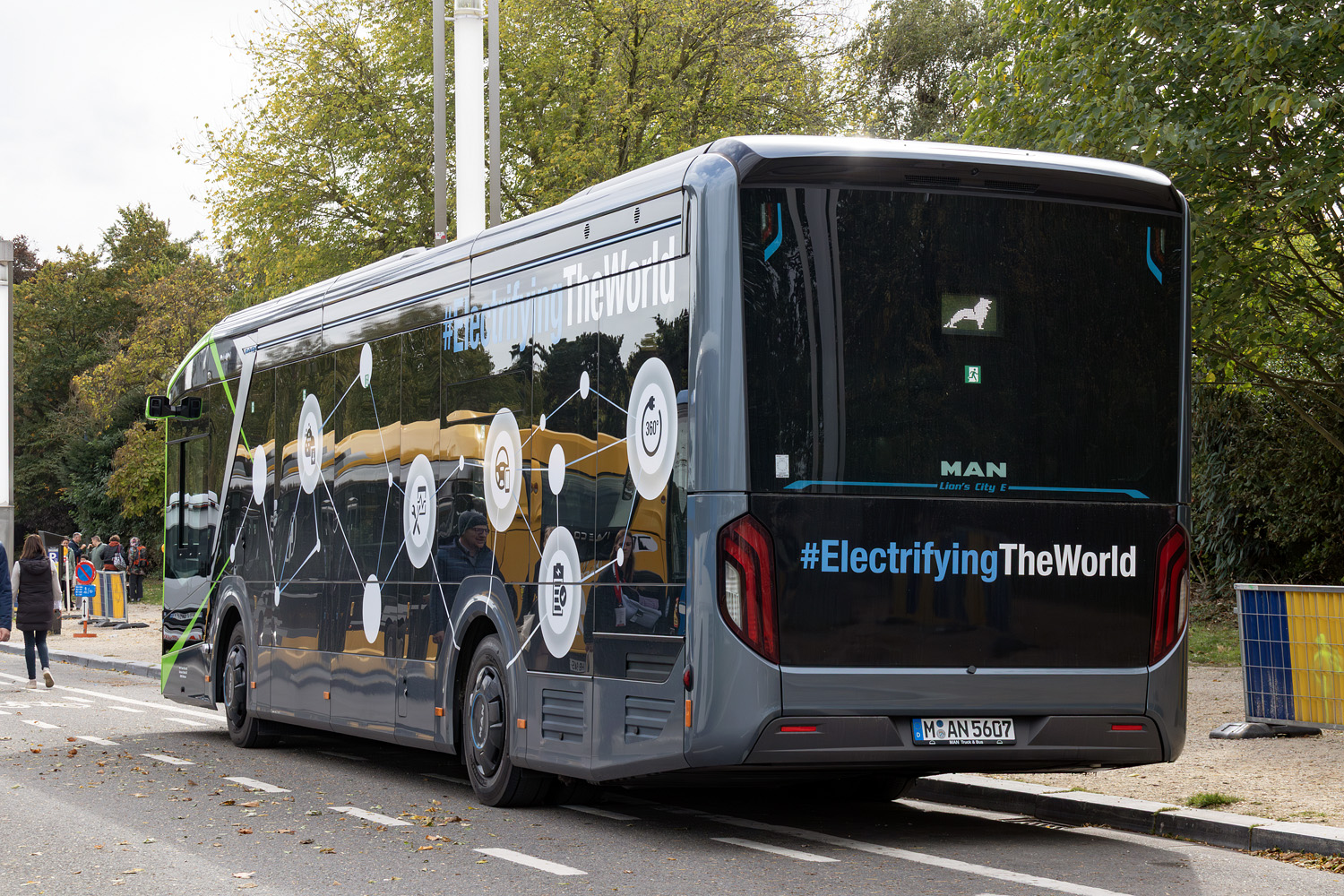 Бавария, MAN 12C Lion's City 12 E NL326 № M-AN 5607; Бельгия — Busworld Europe 2025