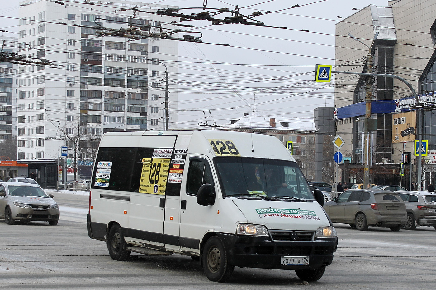 Челябинская область, FIAT Ducato 244 CSMMC-RLL, -RTL № У 079 ТА 174