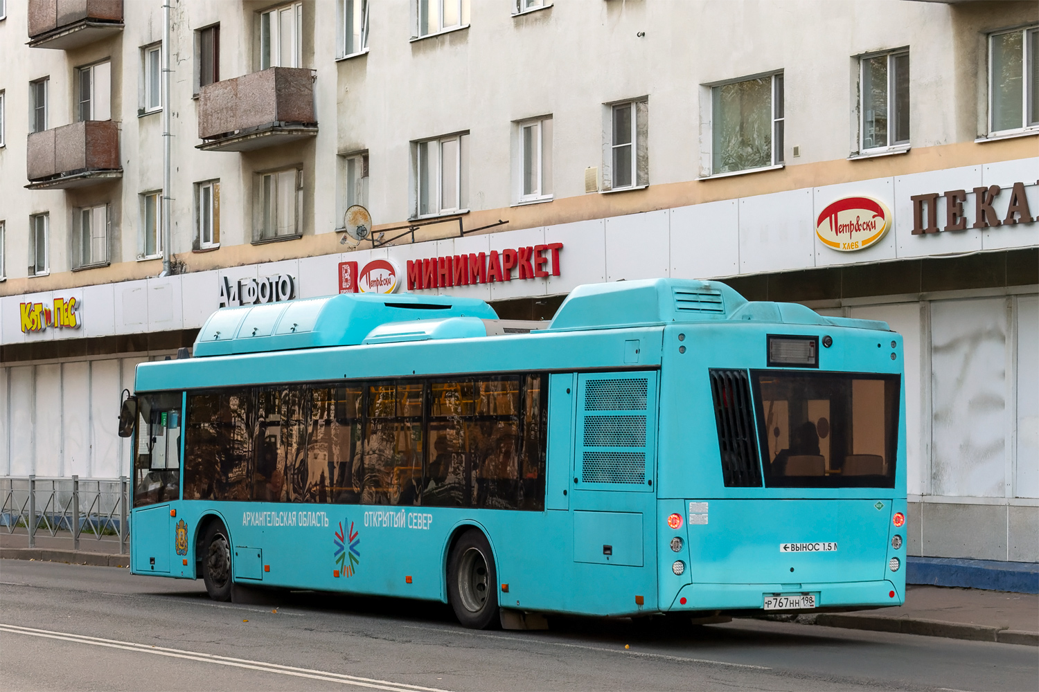 Архангельская область, МАЗ-203.948 № Р 767 НН 198