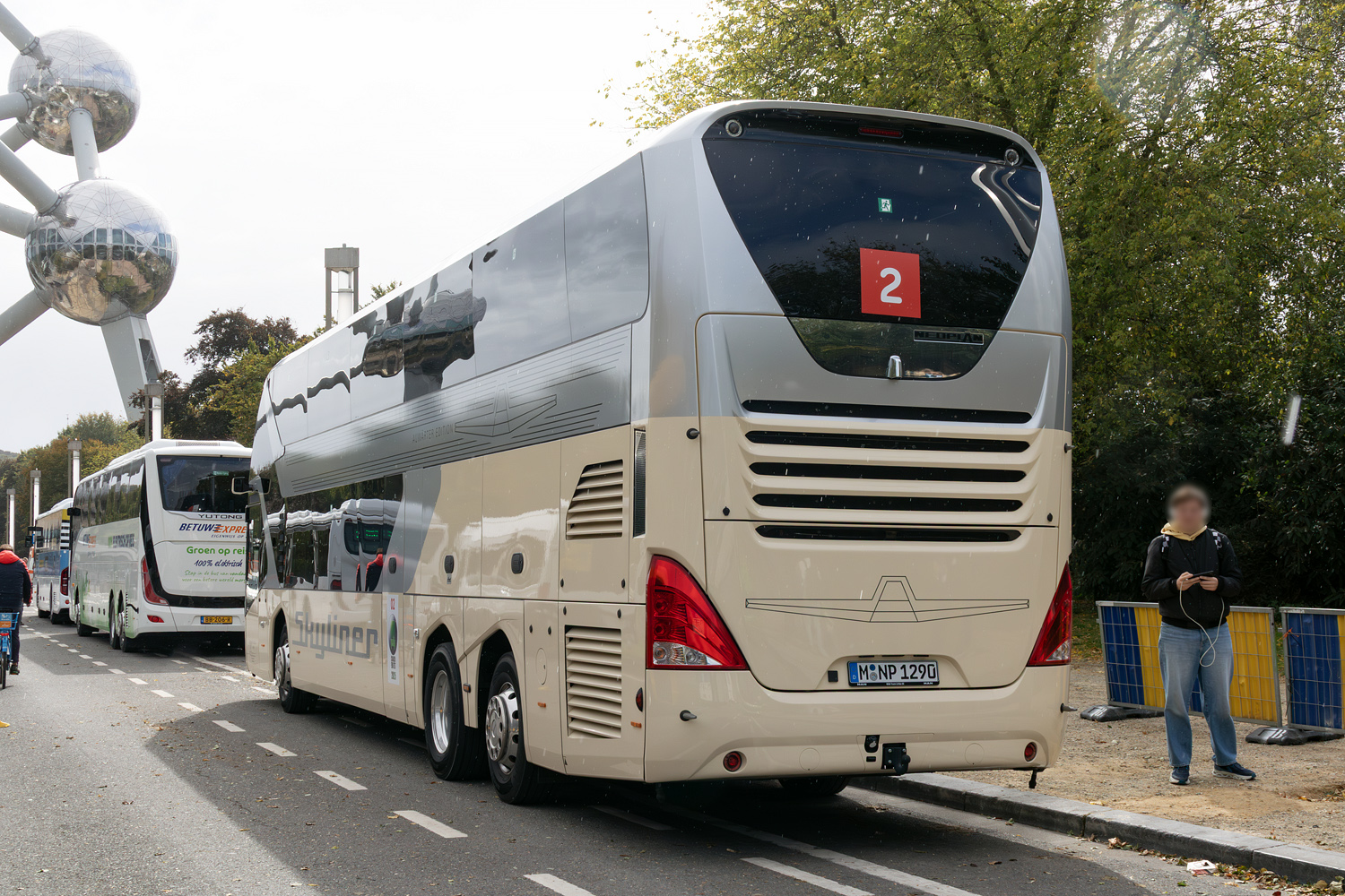 Бавария, Neoplan P06 N1222/3L Skyliner L № M-NP 1290; Бельгия — Busworld Europe 2025