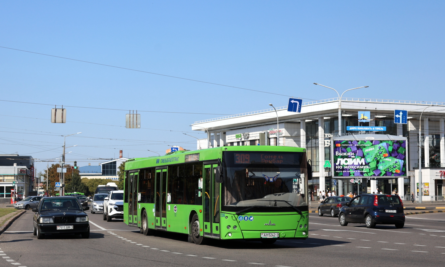 Гомельская область, МАЗ-203.045 № 037206