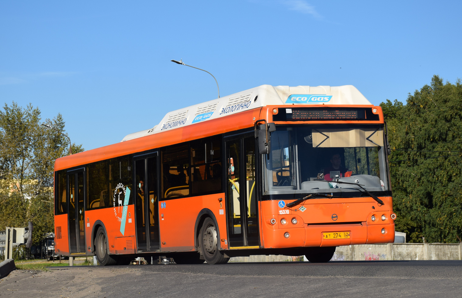 Нижегородская область, ЛиАЗ-5292.67 (CNG) № 15370