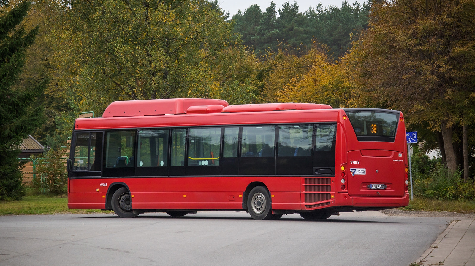 Литва, Scania Citywide LE № V7082