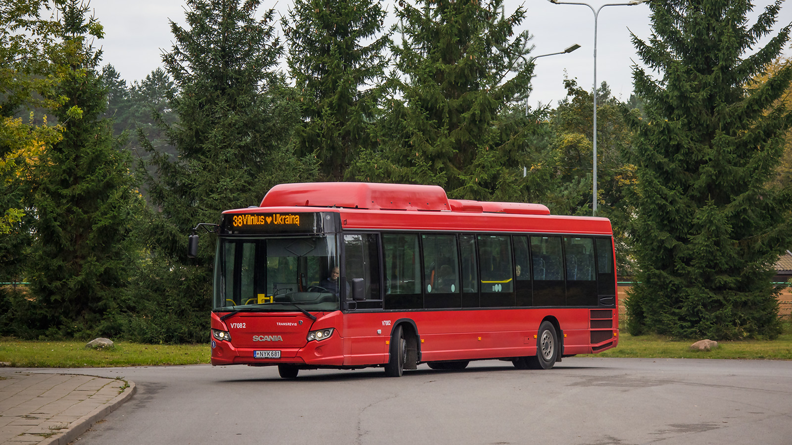 Литва, Scania Citywide LE № V7082