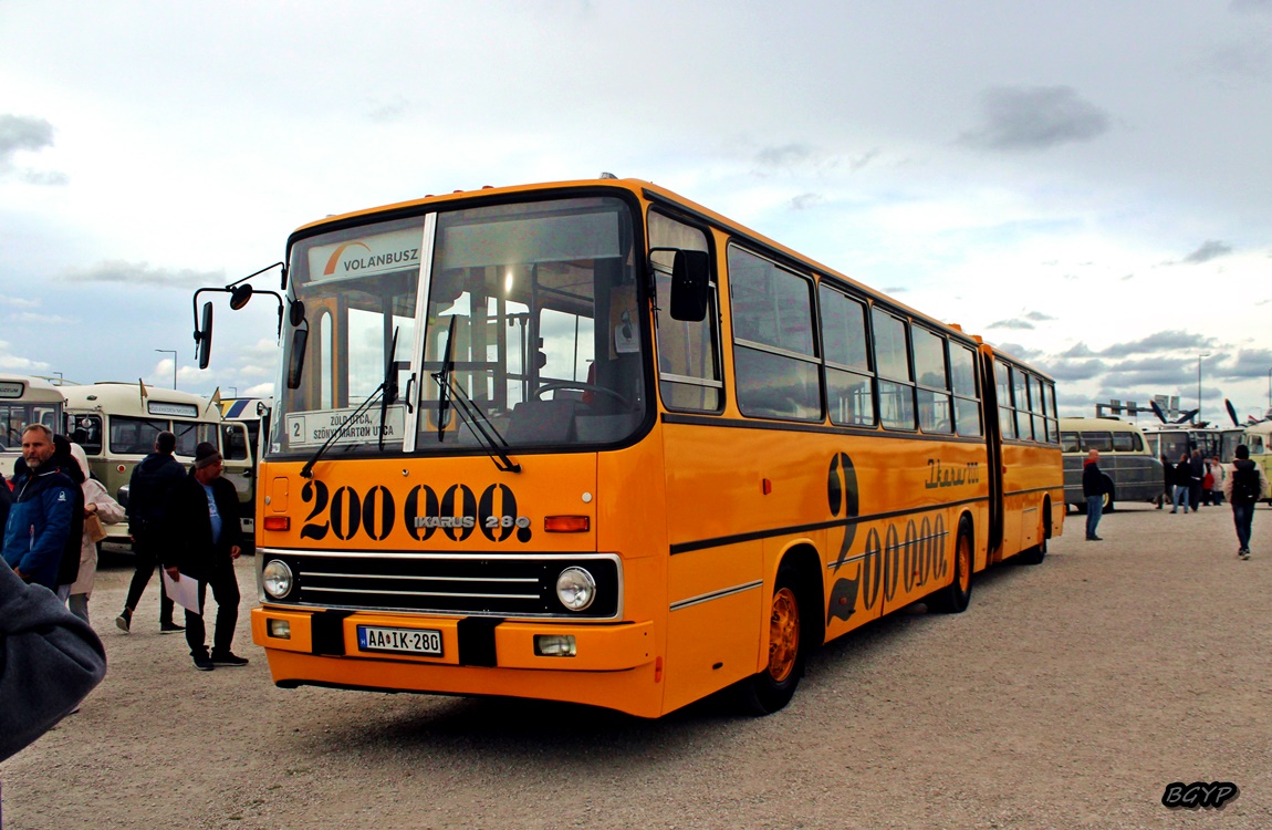 Венгрия, Ikarus 280.33 № AA IK-280; Венгрия — VII. Ikarus Találkozó, Aeropark (2025)