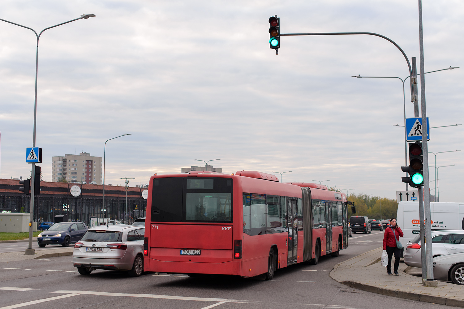 Литва, Volvo 7700A № 771