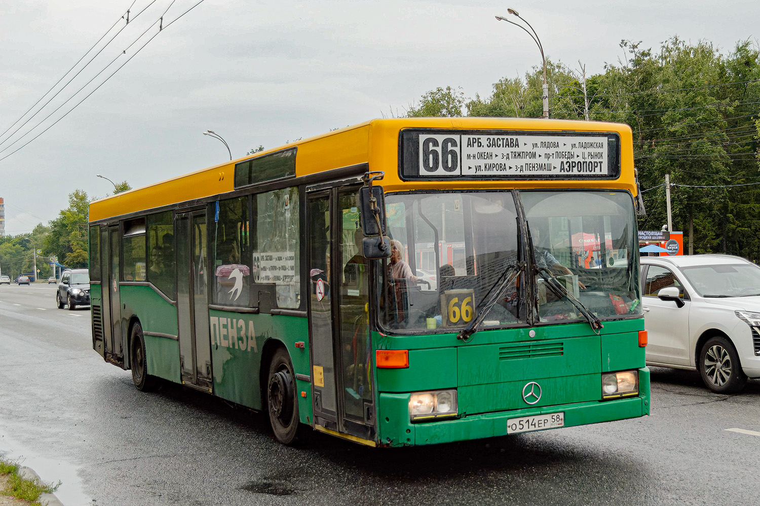 Пензенская вобласць, Mercedes-Benz O405N2 № О 514 ЕР 58