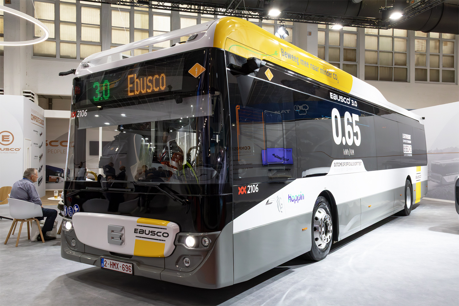 Бельгия, Ebusco 3.0 12m № 2106; Бельгия — Busworld Europe 2025