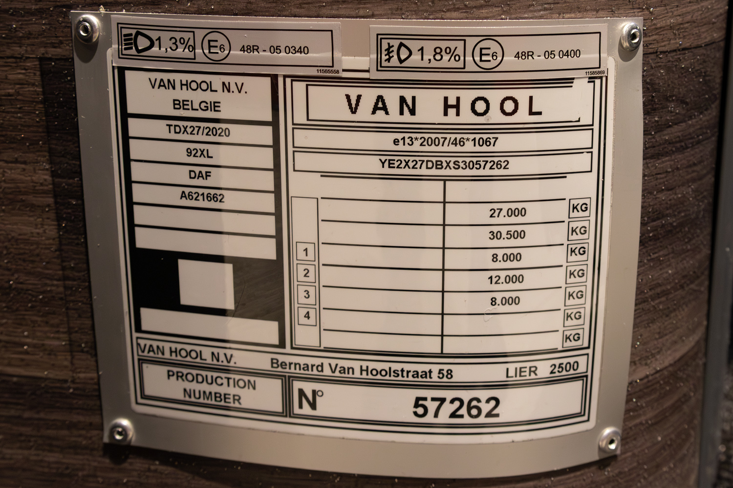 Нидерланды, Van Hool TDX27 Astromega № [57262]