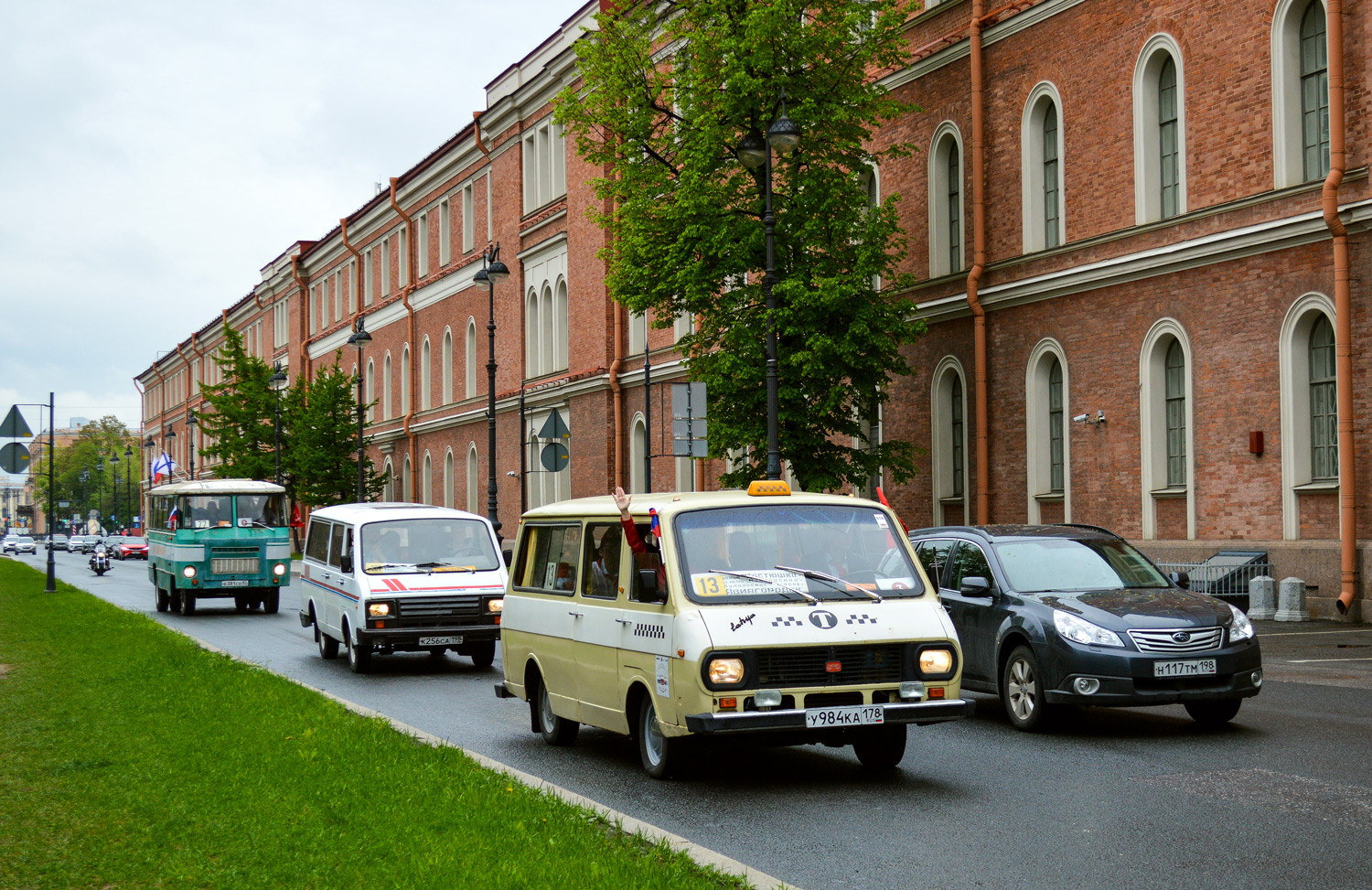 Санкт-Петербург, РАФ-2203 № У 984 КА 178; Санкт-Петербург — VI Международный транспортный фестиваль "ТранспортФест-2025"
