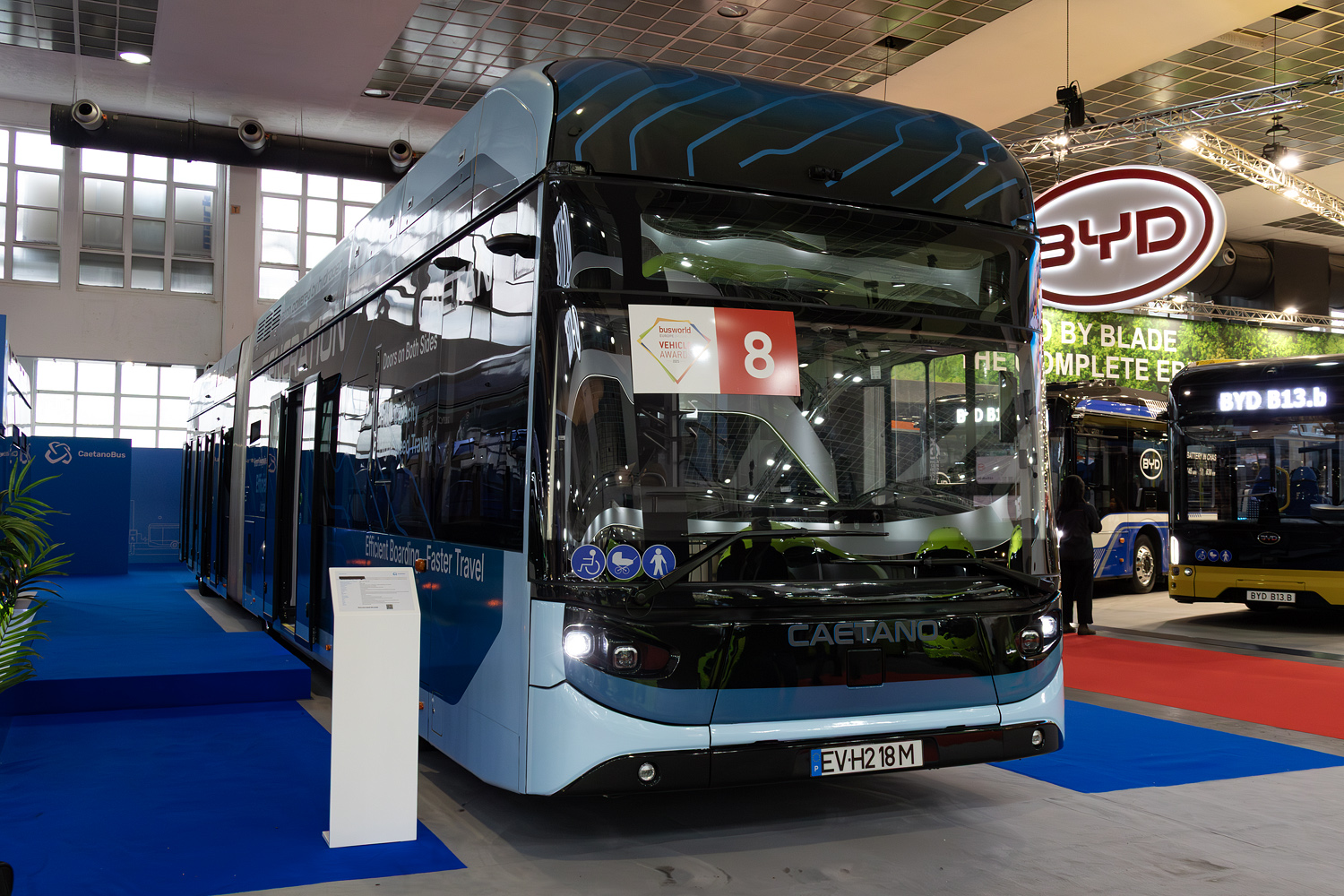Португалия, Caetano H2.City Gold BRT № [EV H2 18M]; Бельгия — Busworld Europe 2025