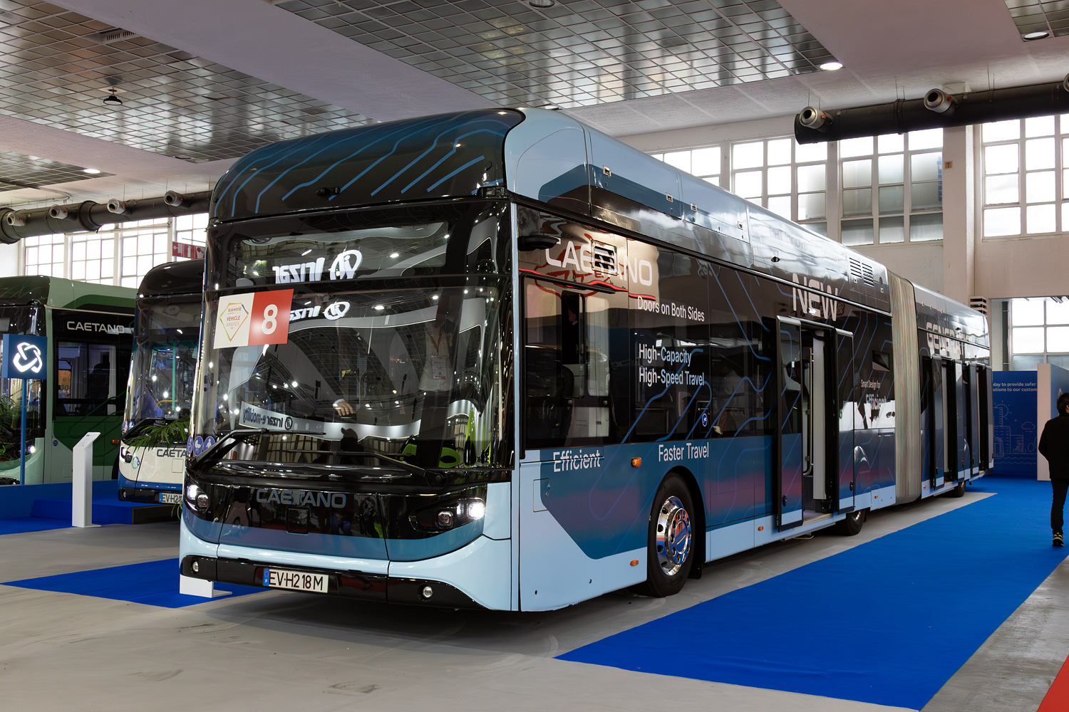Португалия, Caetano H2.City Gold BRT № [EV H2 18M]; Бельгия — Busworld Europe 2025