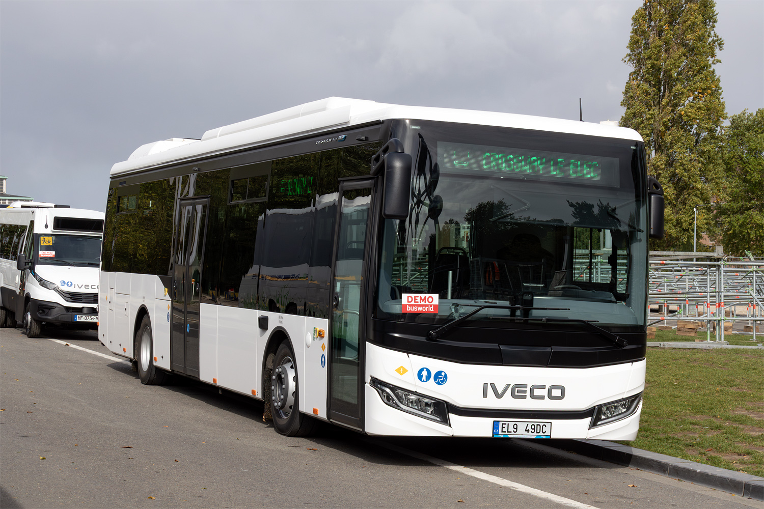 Чехия, IVECO Crossway LE LINE 12M ELEC № EL9 49DC; Бельгия — Busworld Europe 2025