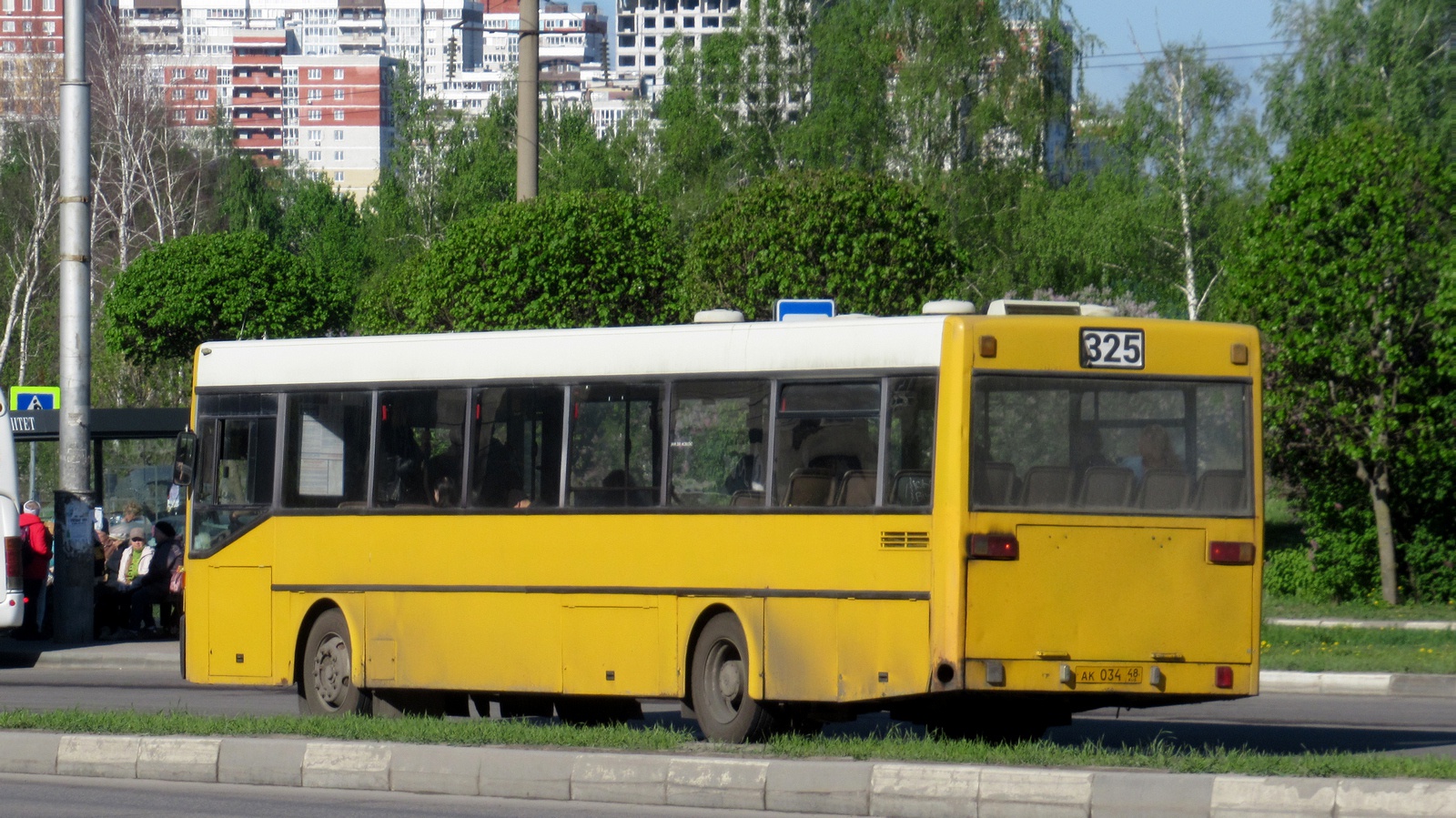 Липецкая область, Mercedes-Benz O405 № АК 034 48