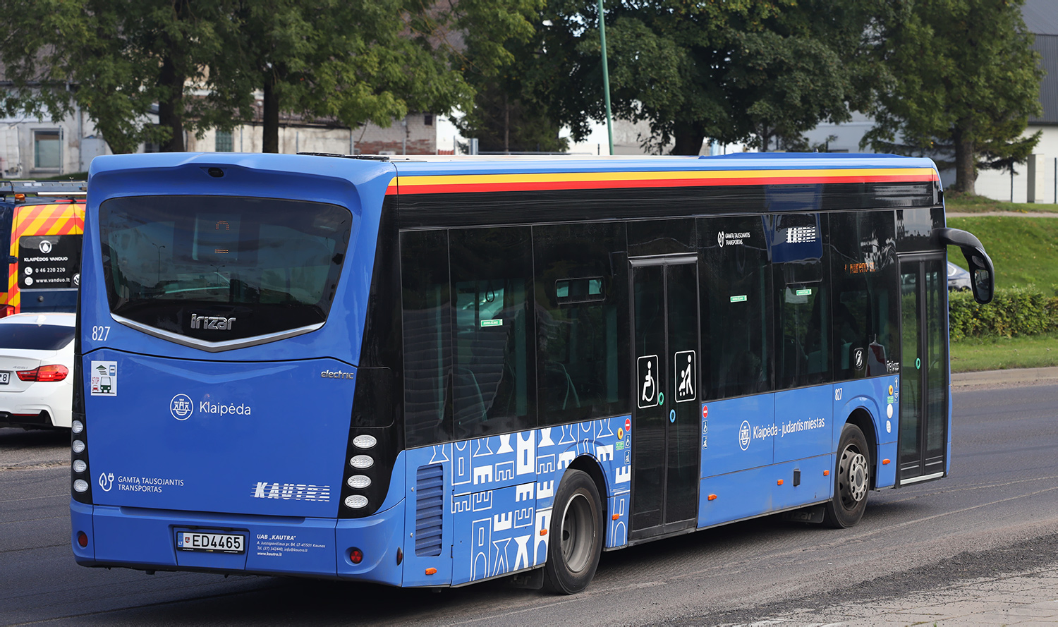 Литва, Irizar ie bus 12m № 827