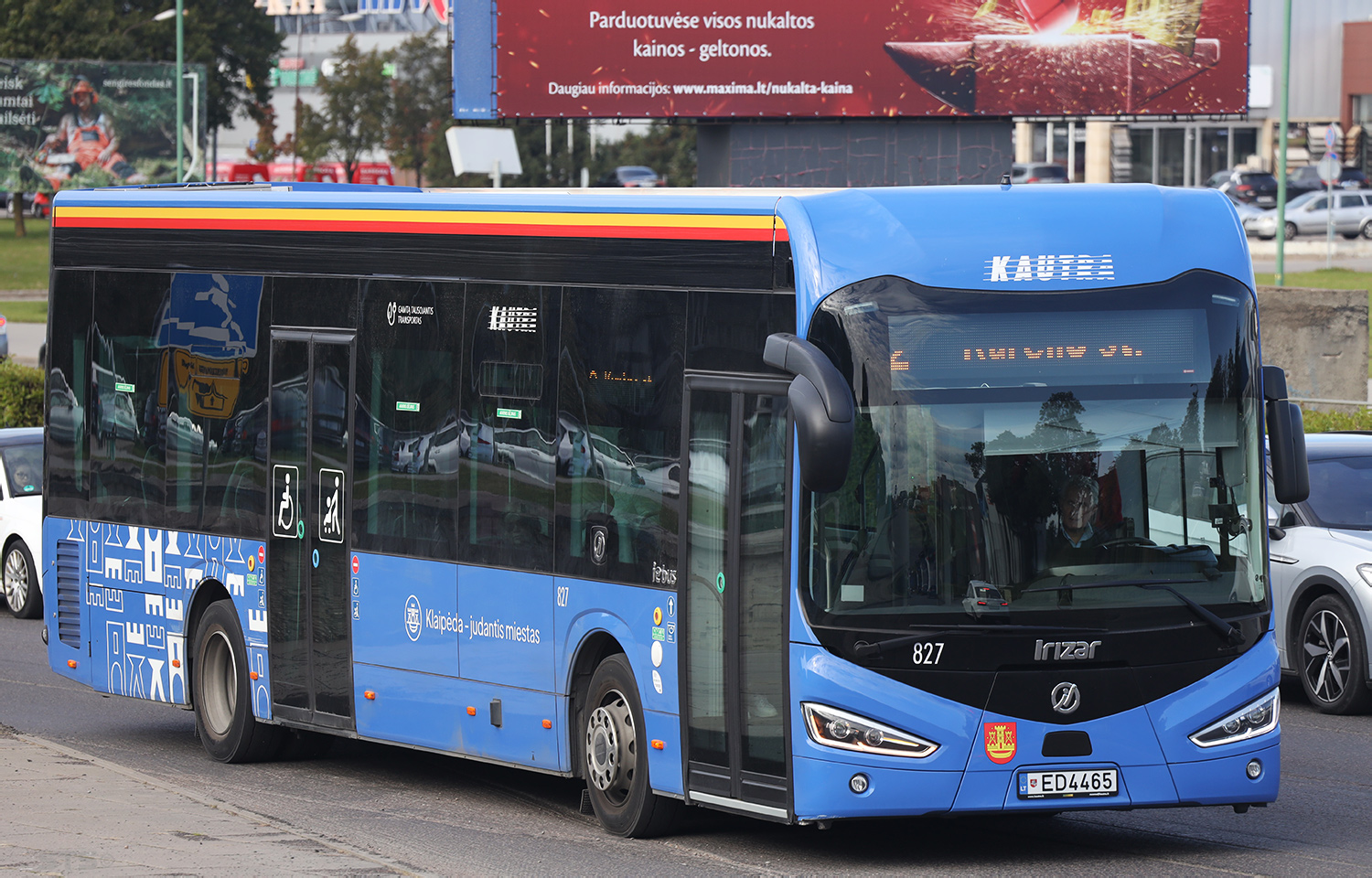 Литва, Irizar ie bus 12m № 827