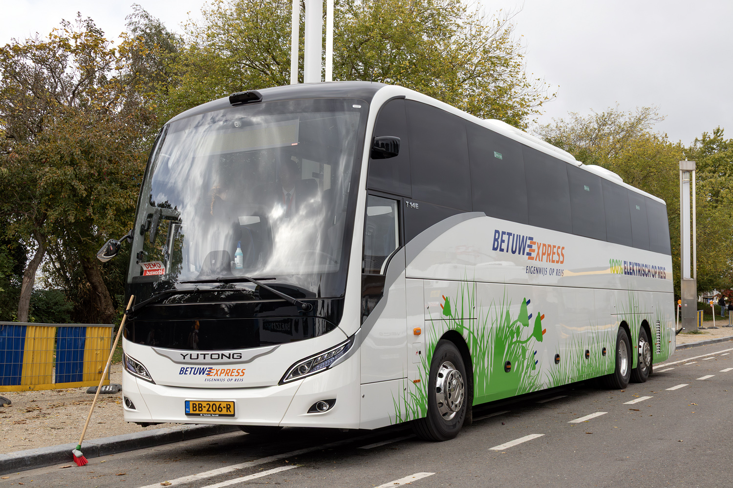 Нидерланды, Yutong T14E № BB-206-R; Бельгия — Busworld Europe 2025