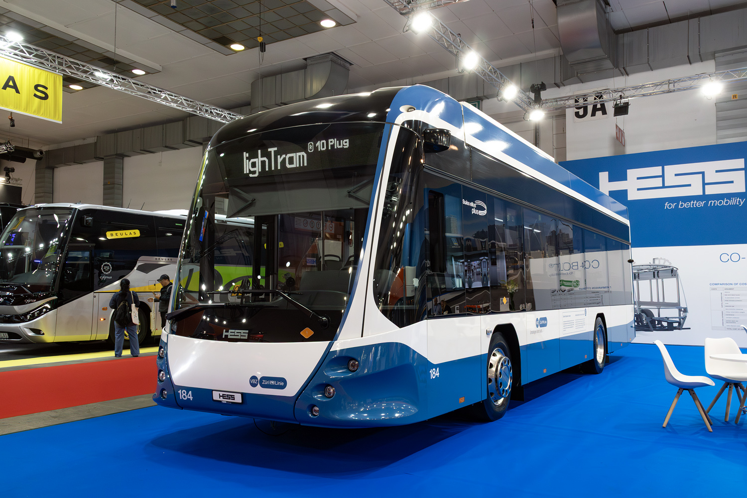 Швейцария, Hess lighTram 10 PLUG № 184; Бельгия — Busworld Europe 2025