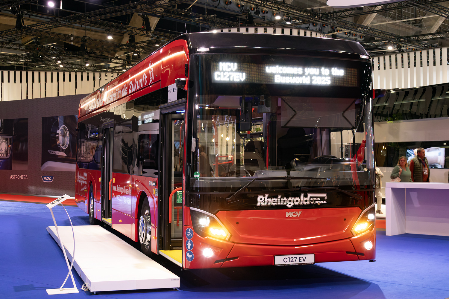Северный Рейн-Вестфалия, MCV C127 EV № [23]; Бельгия — Busworld Europe 2025