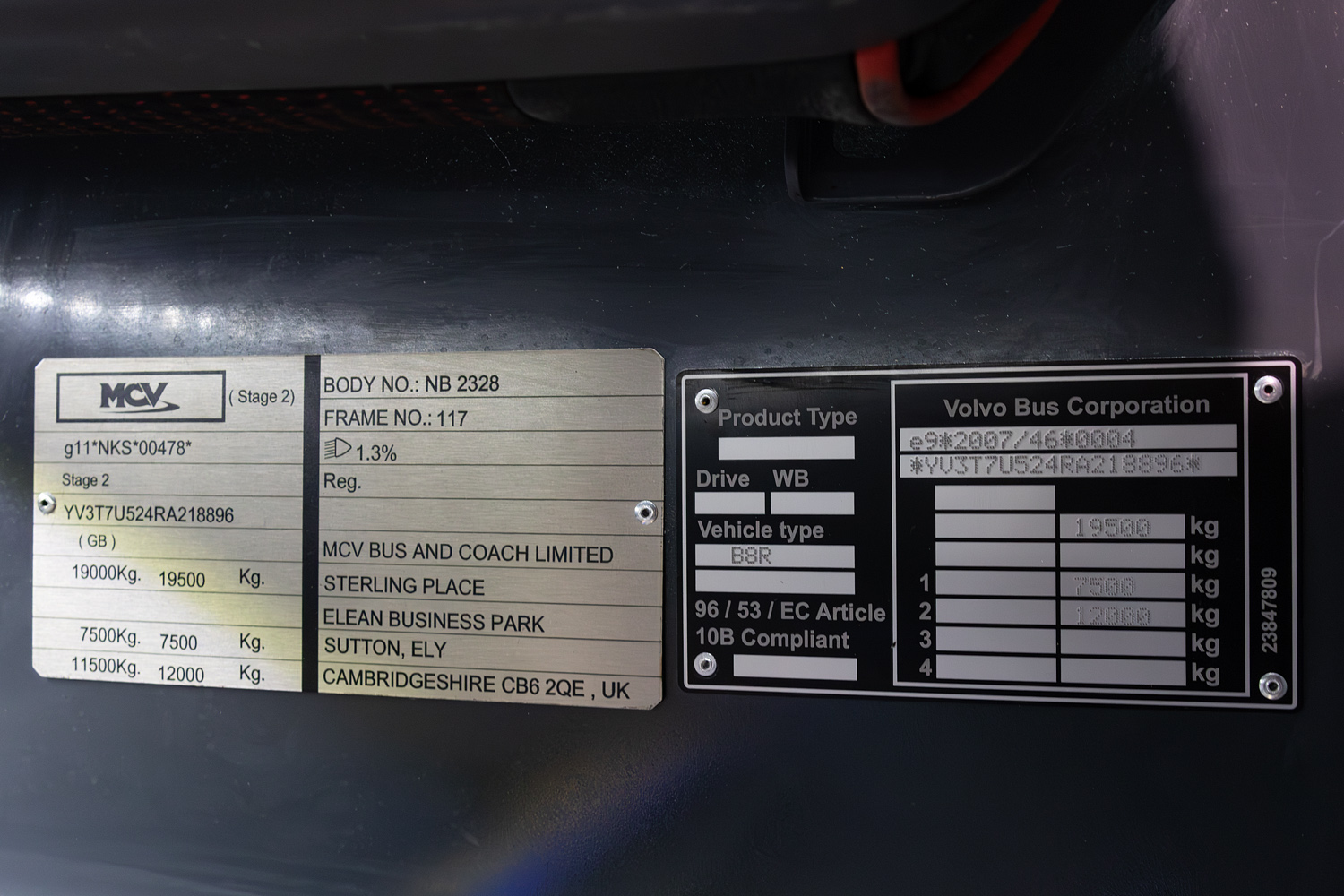 Великобритания, MCV 523 EvoTor № [NB2328]