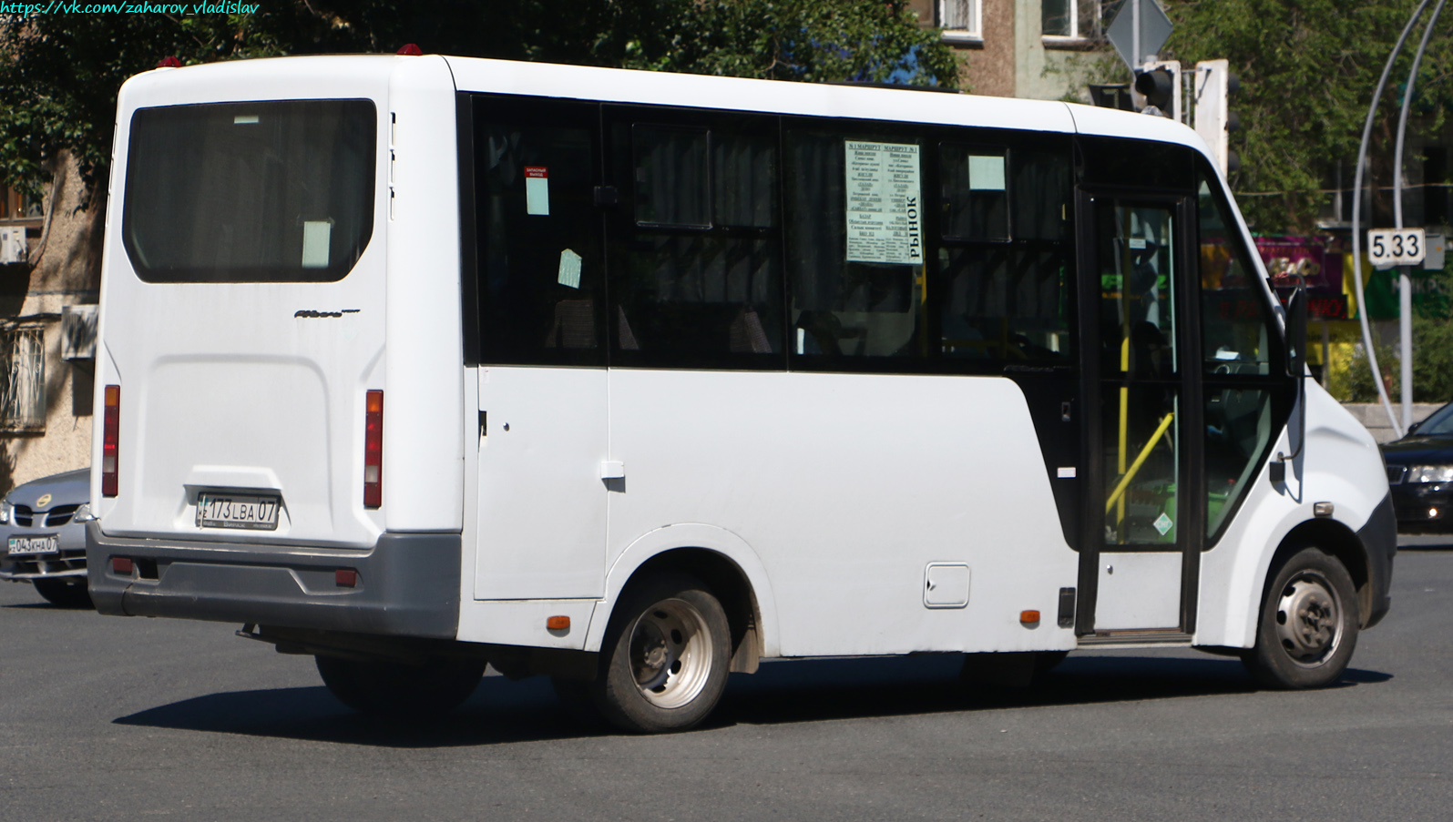 Западно-Казахстанская область, ГАЗ-A63R45 Next (СемАЗ) № 173 LBA 07