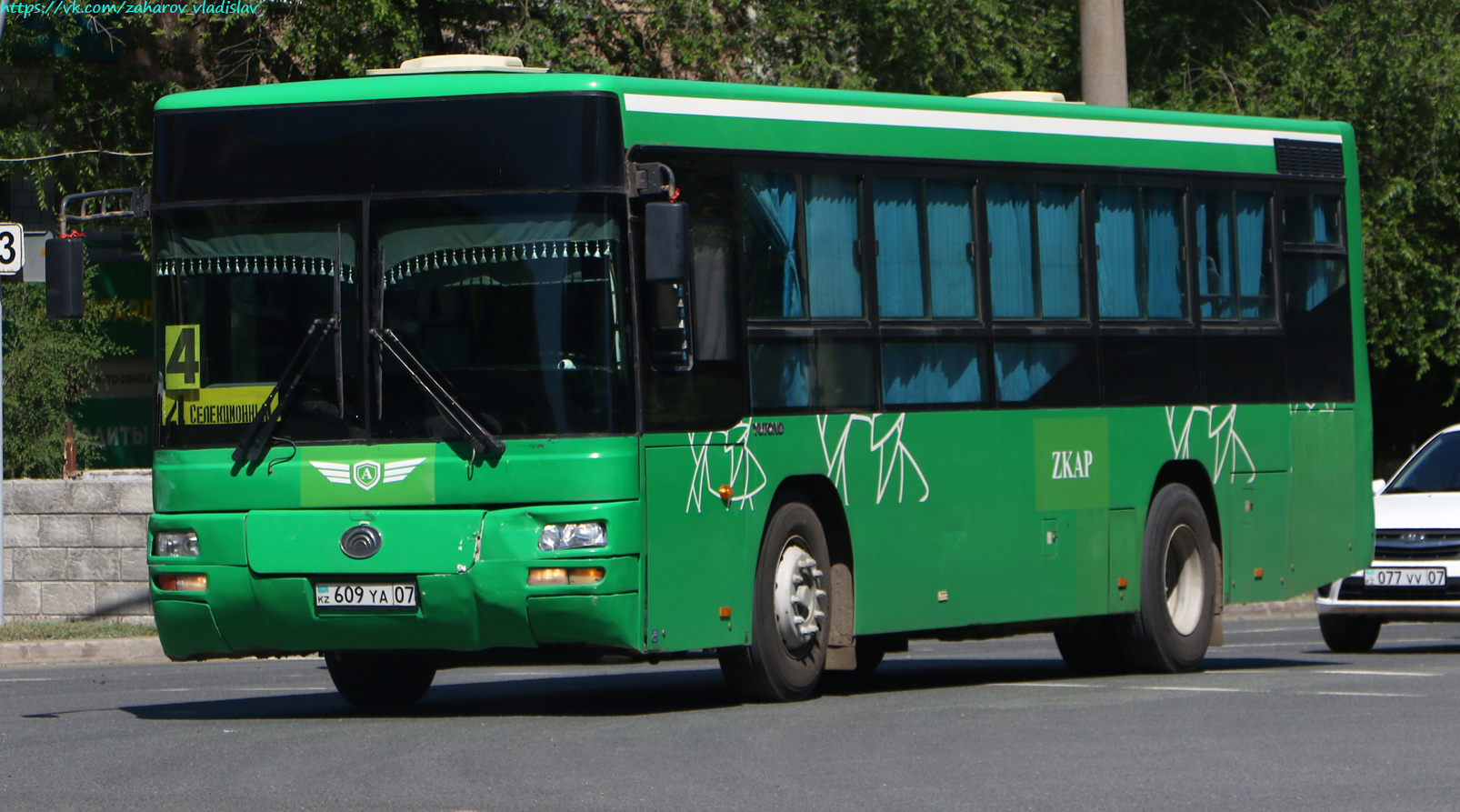 Западно-Казахстанская область, Yutong ZK6108HGH № 609 YA 07