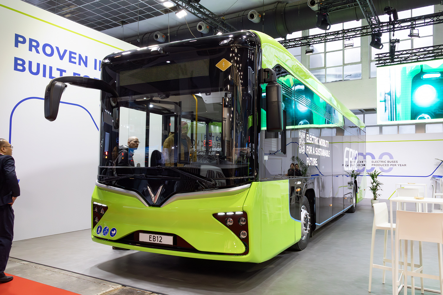 Вьетнам, VinFast Green Bus № [EB12]; Бельгия — Busworld Europe 2025