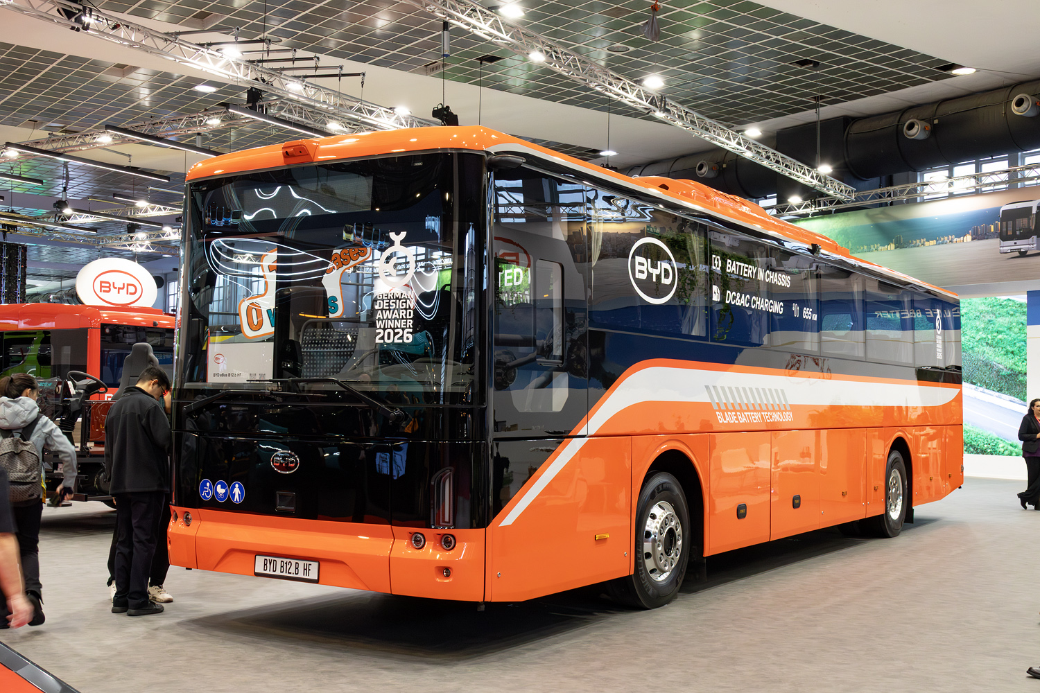Нидерланды, BYD B12E?? (B12.b HF) № [2]; Бельгия — Busworld Europe 2025