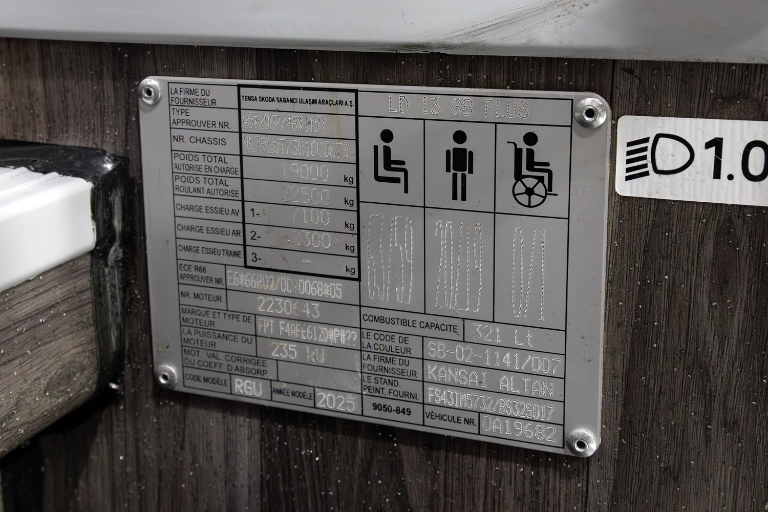 Турция, TEMSA LD 13 SB PLUS № [OA19682]