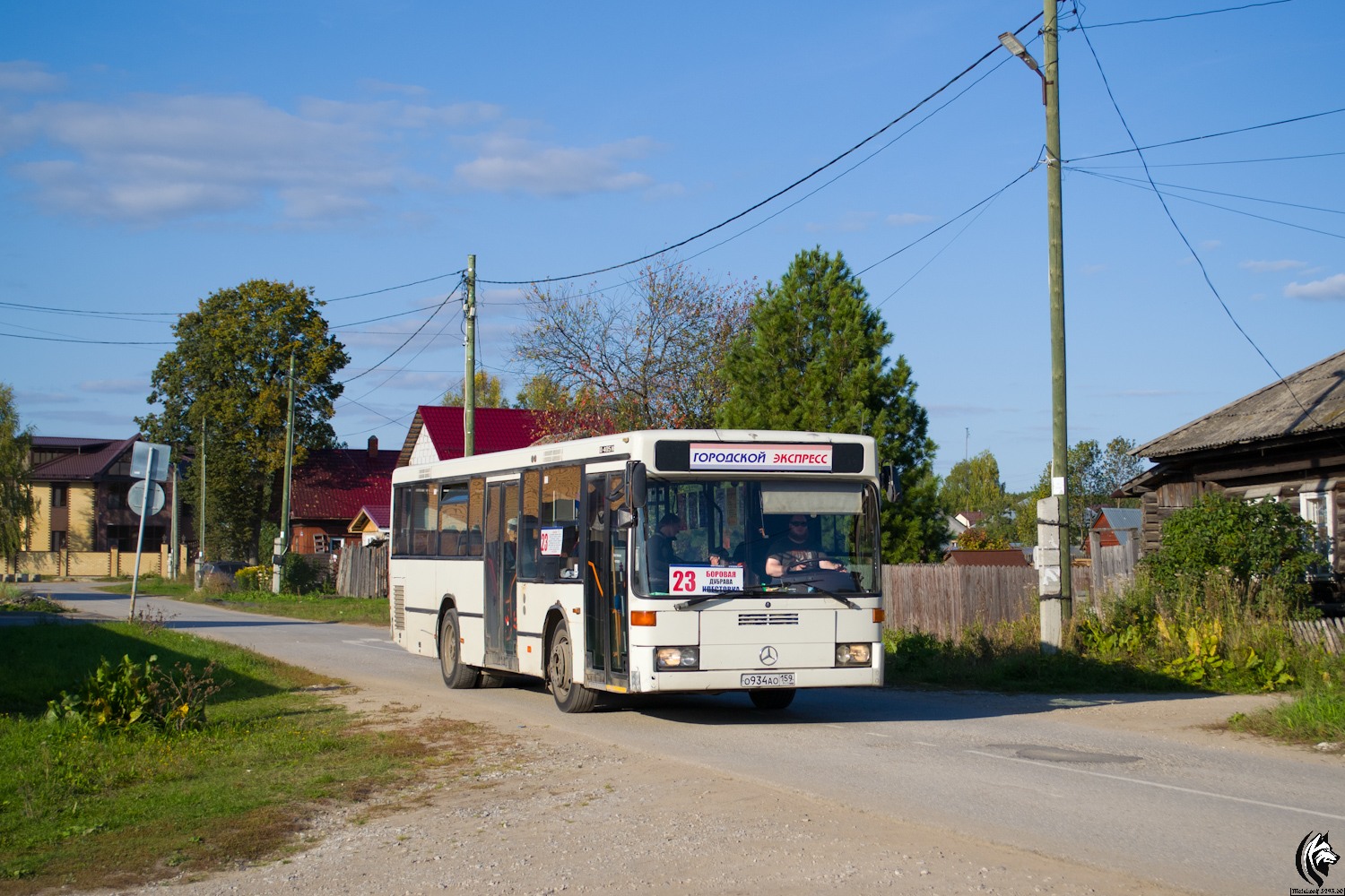 Пермский край, Mercedes-Benz O405NKF № О 934 АО 159