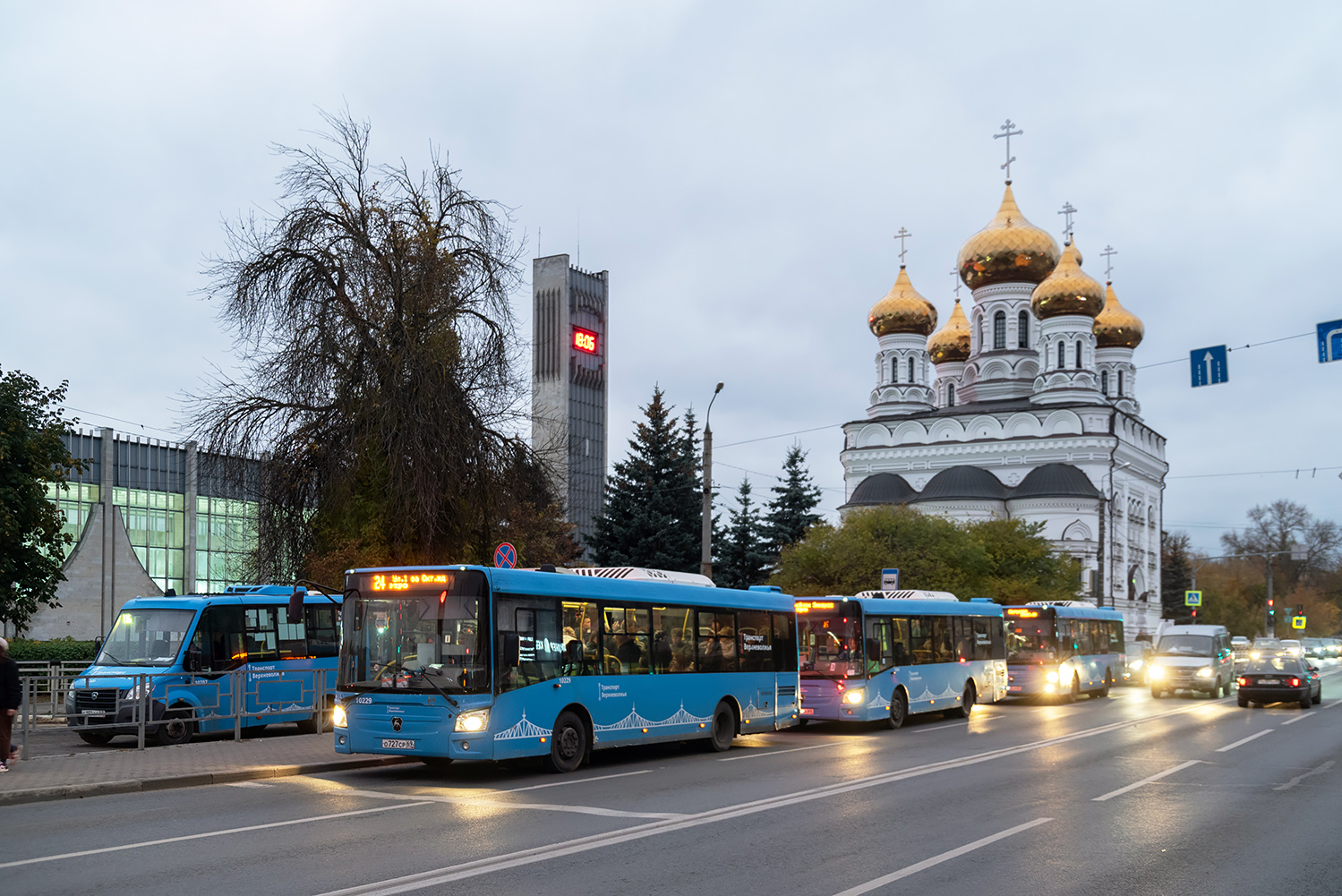 Тверская область, Луидор-2250DS (ГАЗ Next) № 10711; Тверская область, ЛиАЗ-4292.60 (1-2-0) № 10229