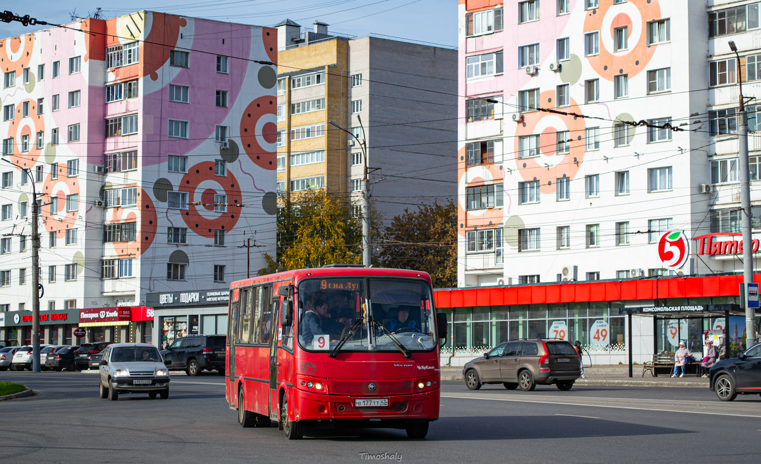 Кировская область, ПАЗ-320412-04 "Вектор" № В 177 ТТ 43