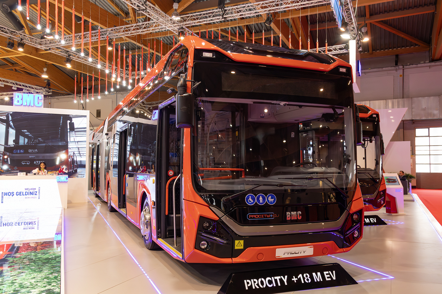 Турция, BMC Procity+ 18M EV № [+18]; Бельгия — Busworld Europe 2025