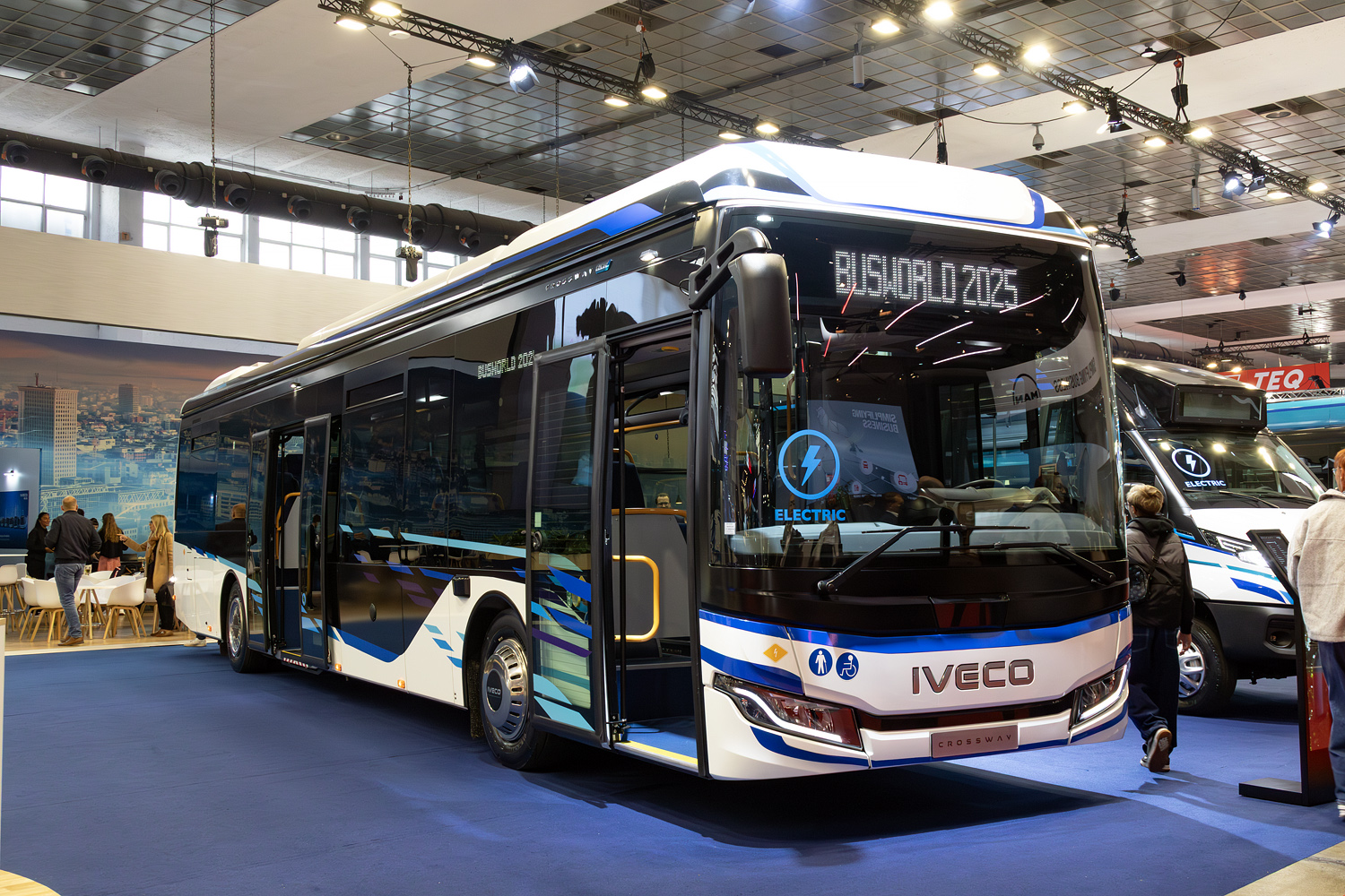 France, IVECO Crossway LE CITY 13M ELEC # [ELEC]; Belgium — Busworld Europe 2025