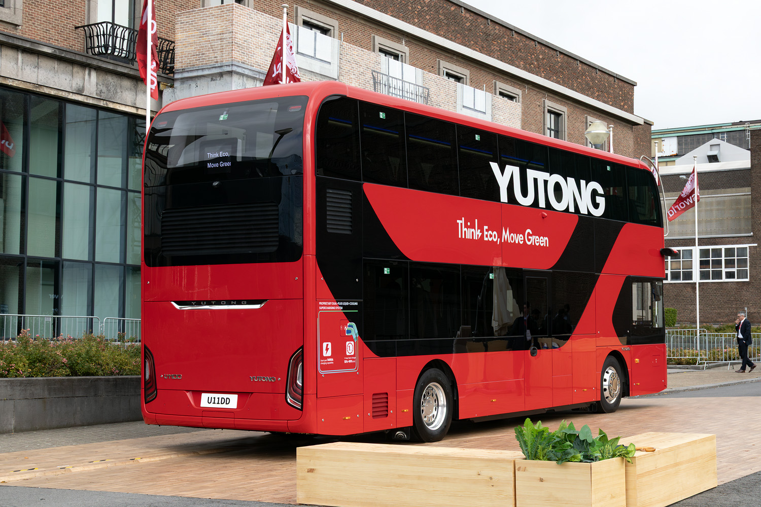 Китай, Yutong U11DD № [1016619]; Бельгия — Busworld Europe 2025
