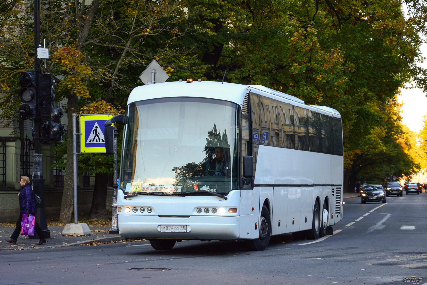 Санкт-Петербург, Neoplan N316/3SHDL Euroliner № М 874 ОХ 48